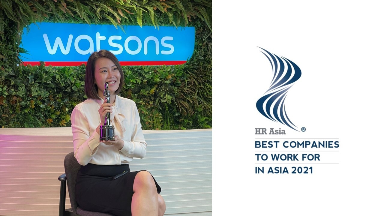 Watsons Singapore Wins Best Companies to Work for in Asia!