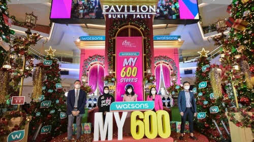 Watsons Malaysia Celebrates its 600th Store Opening