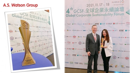 A.S. Watson Group Receives Global Corporate Sustainability Award