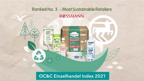 Rossmann is Named Most Sustainable Retailer!