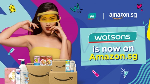 Watsons Enters Exclusive Partnership with Amazon Singapore
