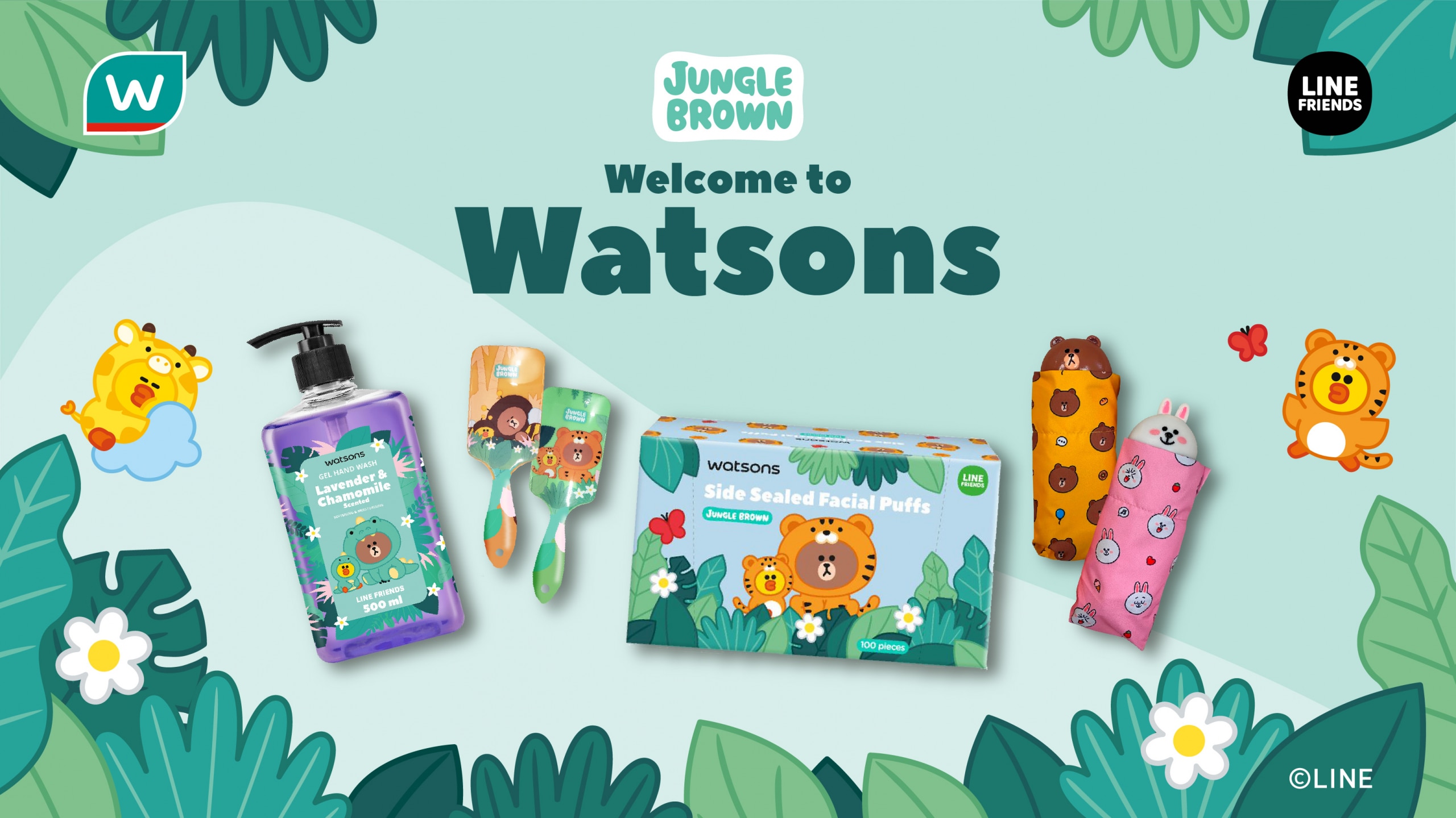 Watsons with LINE FRIENDS Collection