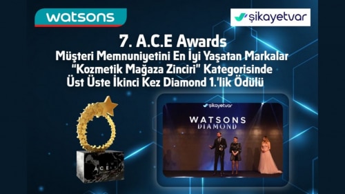 Watsons Türkiye Wins Two Grand Awards