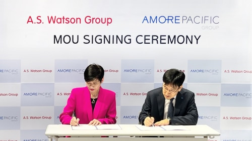 AS Watson and Amorepacific Signed Agreement to Bring More K-Beauty to Customers in Asia