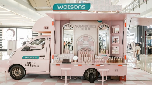 Watsons Beauty Van