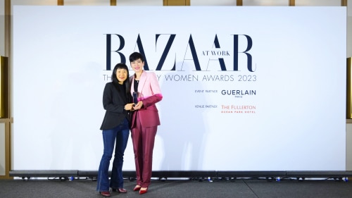 Malina's Sharing on The Power of Kindness at Harper's Bazaar The Visionary Women Awards Presentation Ceremony