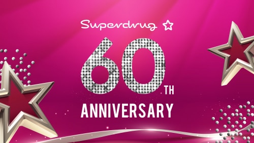 Superdrug’s 60 Golden Years