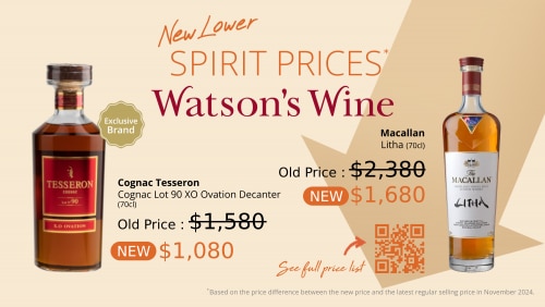 Watson’s Wine Leads the Way in Price Reduction after the Government’s Liquor Tax Cuts