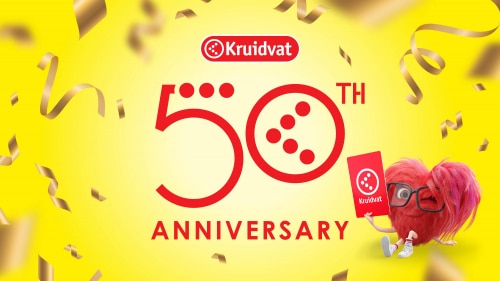 Kruidvat Celebrates 50 Years of Health and Beauty Leadership