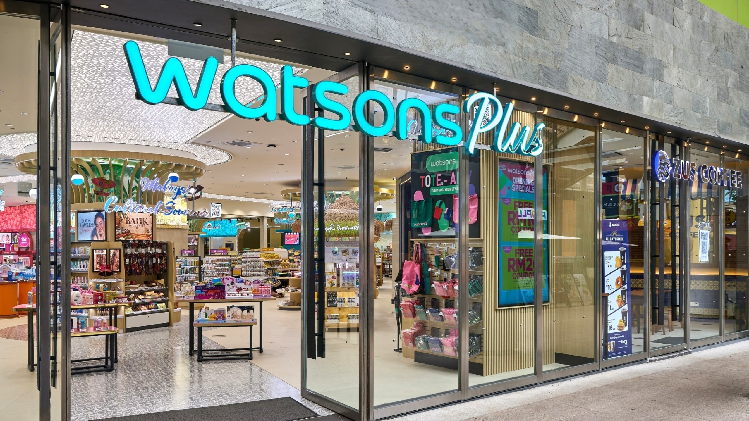 屈臣氏於亞洲首間Watsons Plus在馬來西亞登場開創健康與美容零售新標準