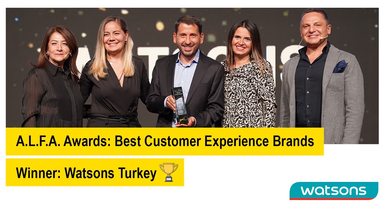Watsons Türkiye is Recognised as the Best Customer Experience Brands