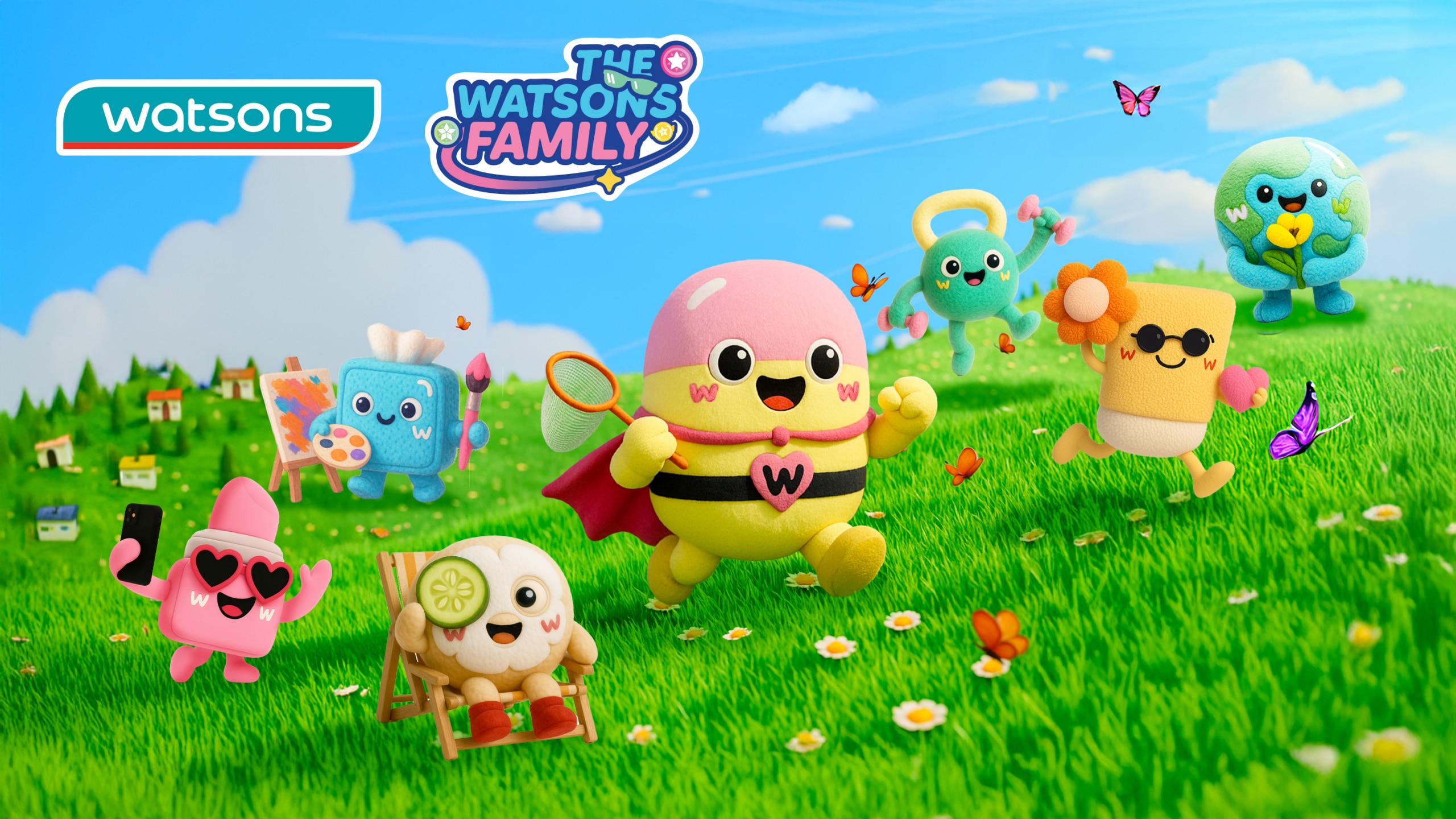Watsons Launches Exclusive IP “The Watsons Family” Across Asia to Drive Customer Engagement Brand Loyalty