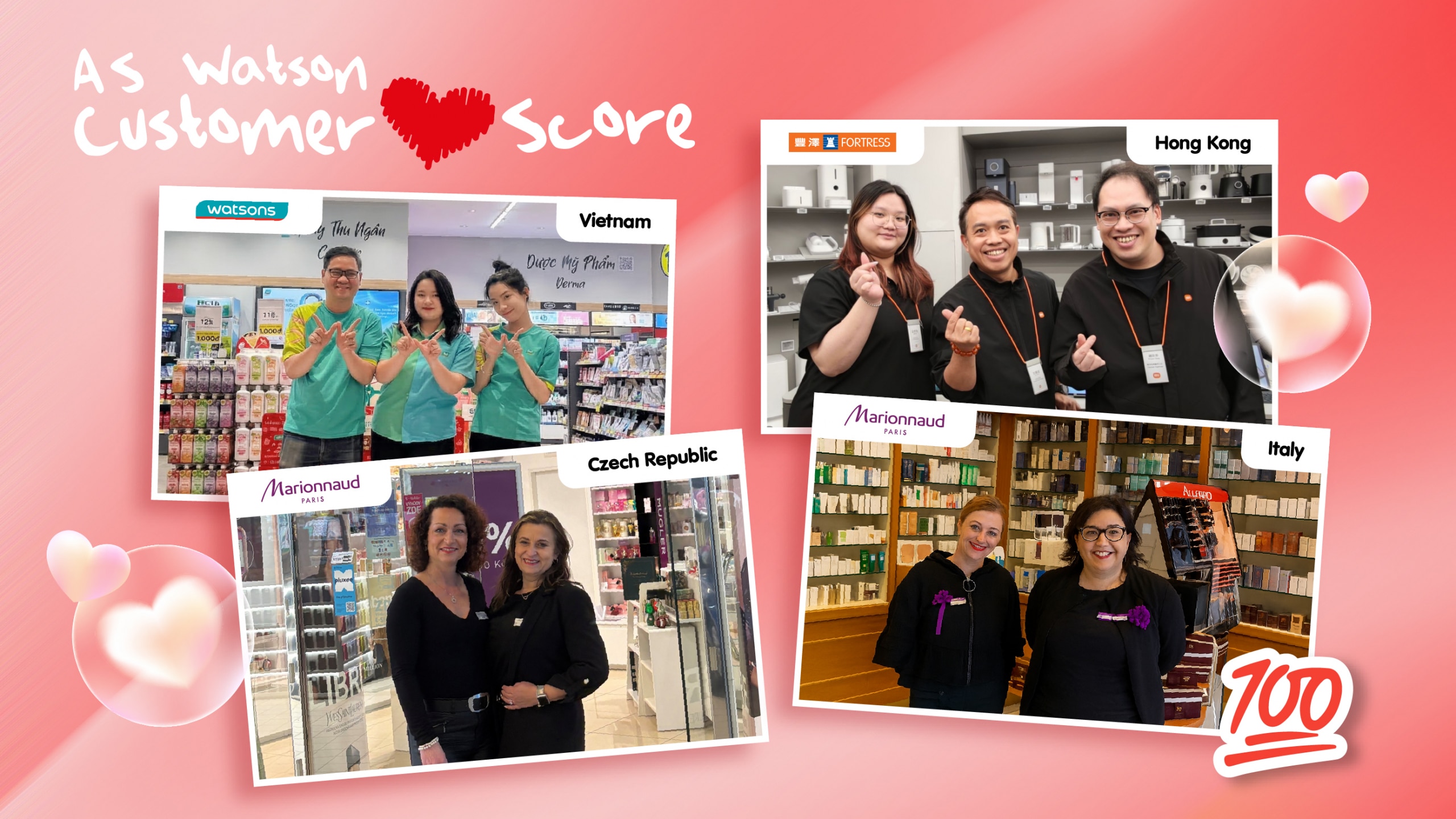 Top Scorers of Customer Love Score💯